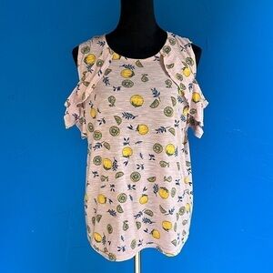 Juicy‎ Couture cut out lemon quirky teacher artsy vibrant eclectic fun